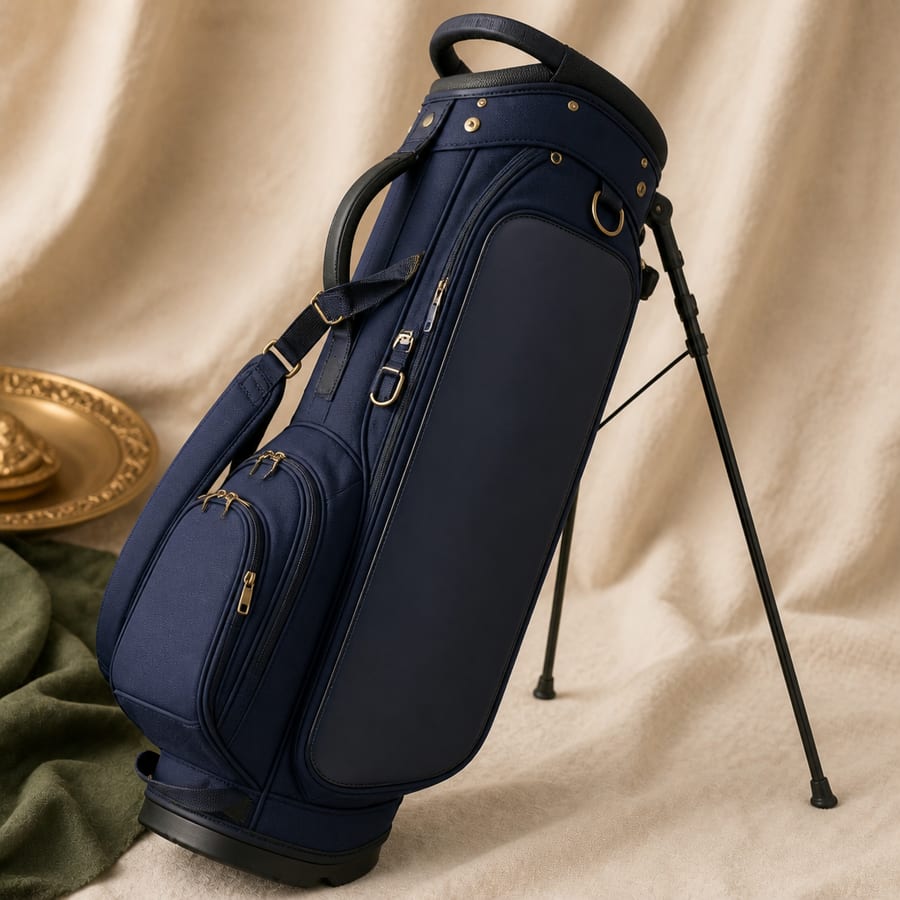 Live preview: TaylorMade FlexTech Stand Bag, Name panel