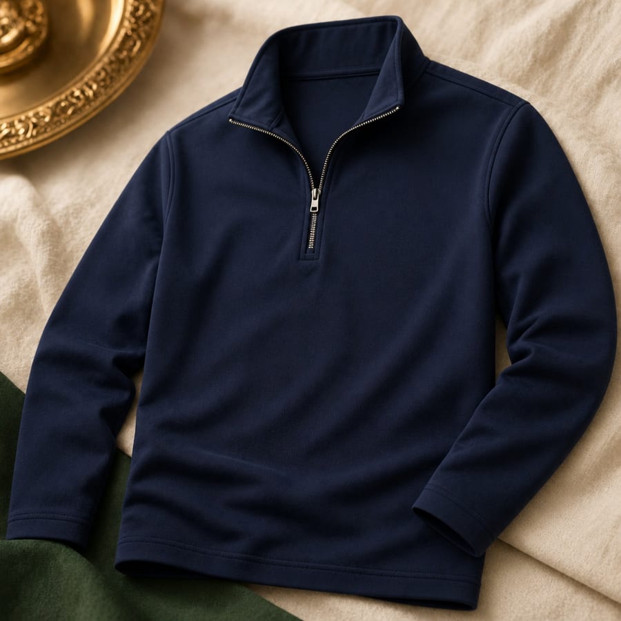 Live preview: Titleist Performance Quarter Zip, Left chest
