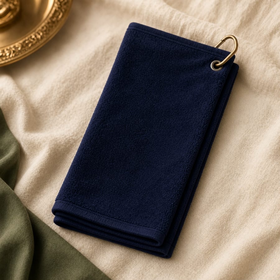 Personalise Par Club Tri-fold Towel